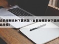 灯塔自救视频素材下载网站（自救视频素材下载网站免费）